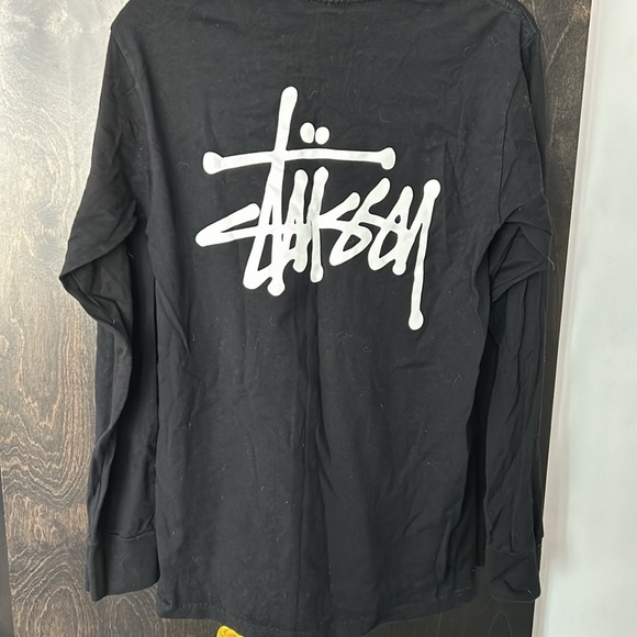 Stussy Long Sleeve Black in Size S - Picture 2 of 4